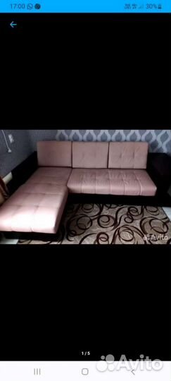 Угловой диван бу