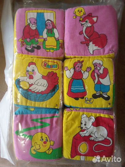 Мягкие кубики