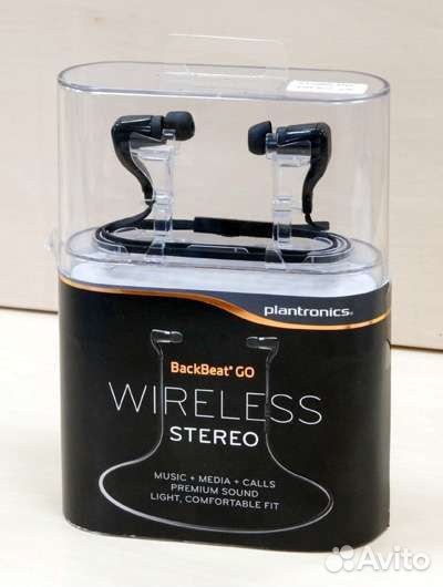 Наушники Plantronics BackBeat GO Bluetooth