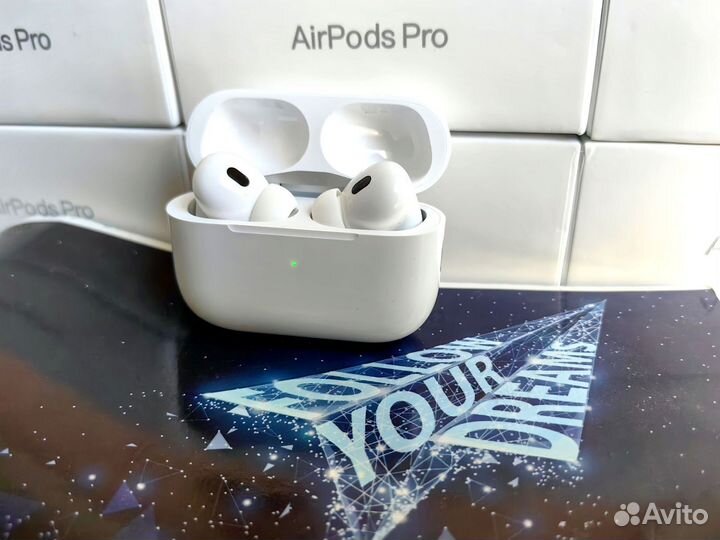 Наушники AirPods Pro 2 Gen Type C (гарантия+чехол)