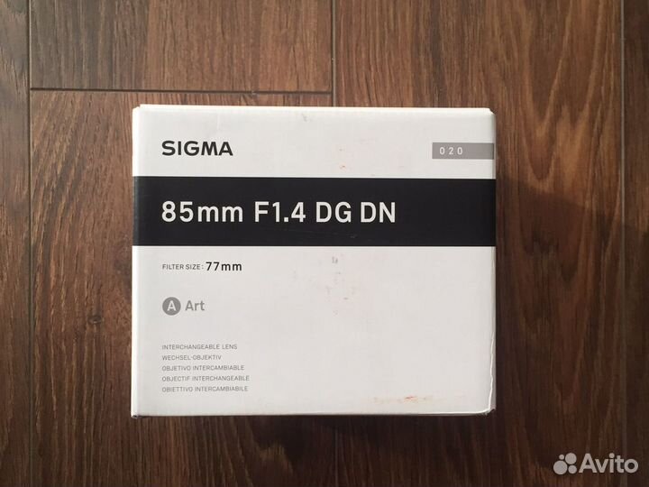 Sigma AF 85mm f/1.4 DG DN ART Новые-Гарантия