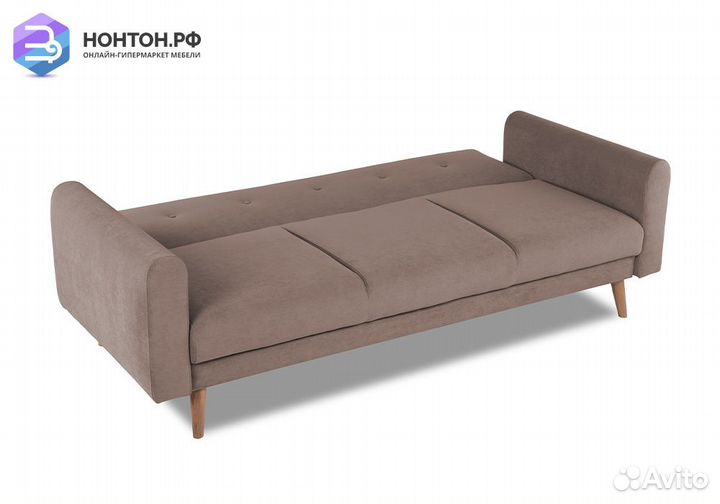 Диван книжка Паэн коричневый