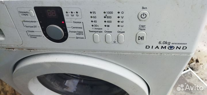 На запчасти. Samsung diamond WF 8590NMW9