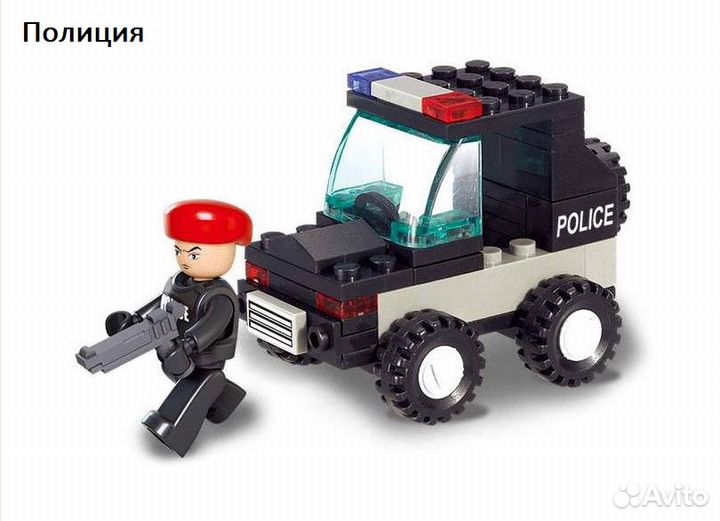 Конструкторы для детей, типа Lego