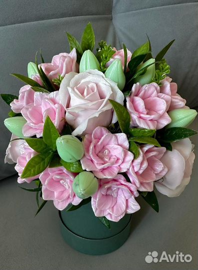 Букеты из мыла ручной работы