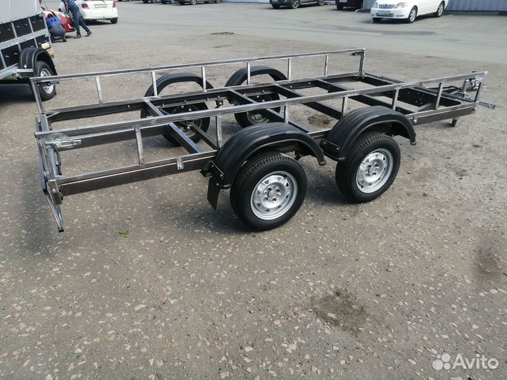 Легковой прицеп, двухосный, с птс