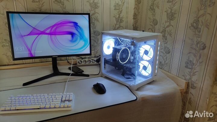 Игровой пк ryzen 5600 + rtx 2070super