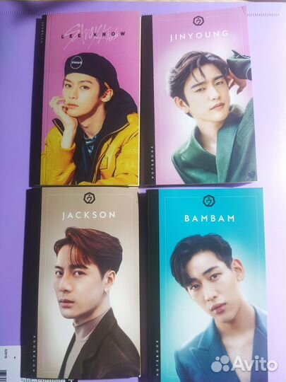 Kpop staff блокноты blackpink stray kids got7