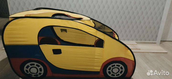 Палатка машинка с шариками