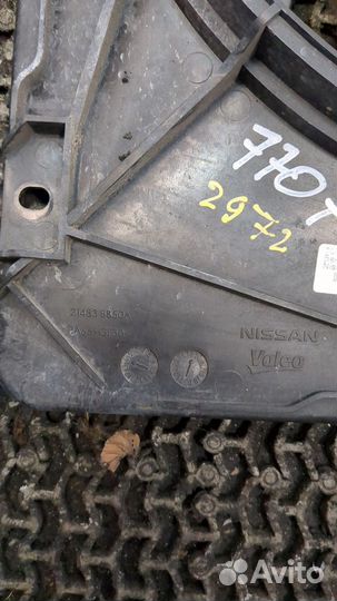 Вентилятор радиатора Nissan Qashqai, 2012