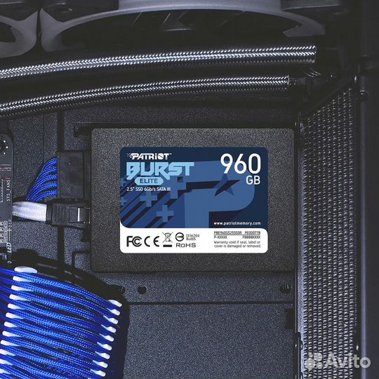 Твердотельный накопитель (SSD) Patriot PBE960GS25ssdr