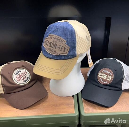 Бейсболка Helikon Trucker Logo Cap