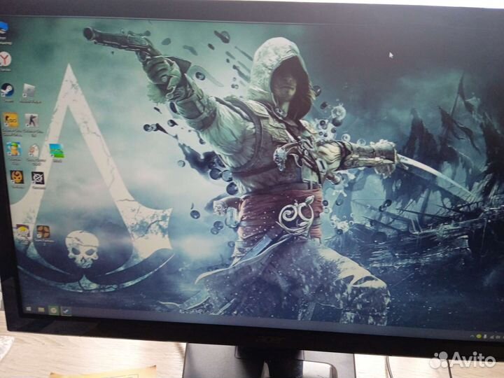 Компьютер i5 3450, gtx 1050ti с мониторм