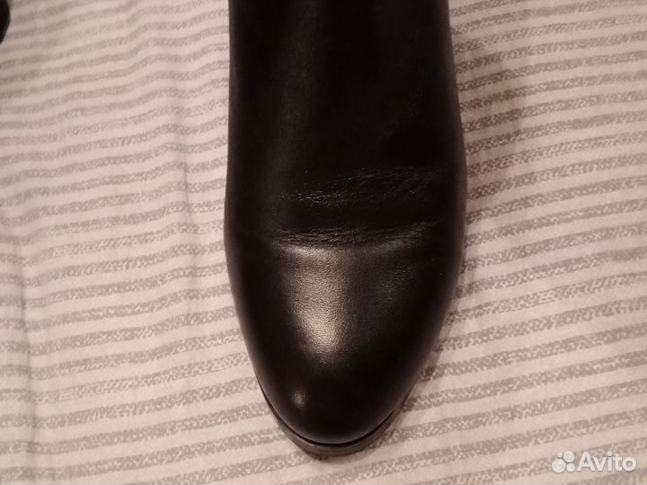 Зимние женские сапоги 38 натуральная кожа