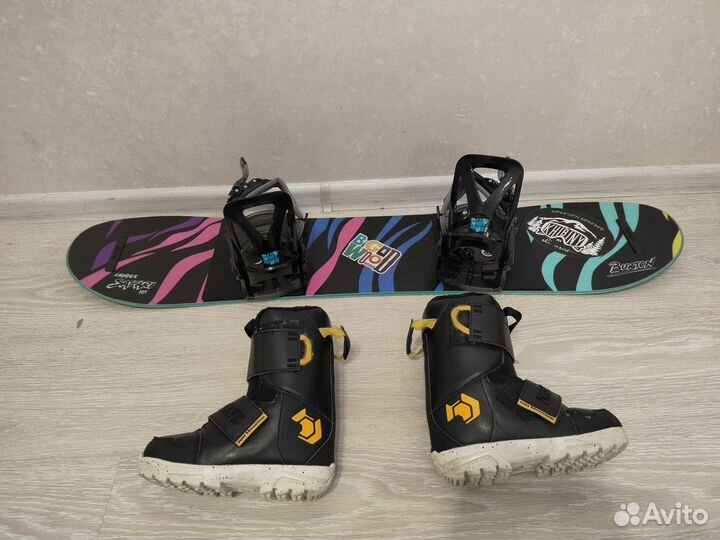Сноуборд комплект детский Burton safari 100