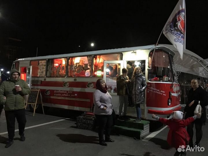 Готовый бизнес кофейня в автобусе