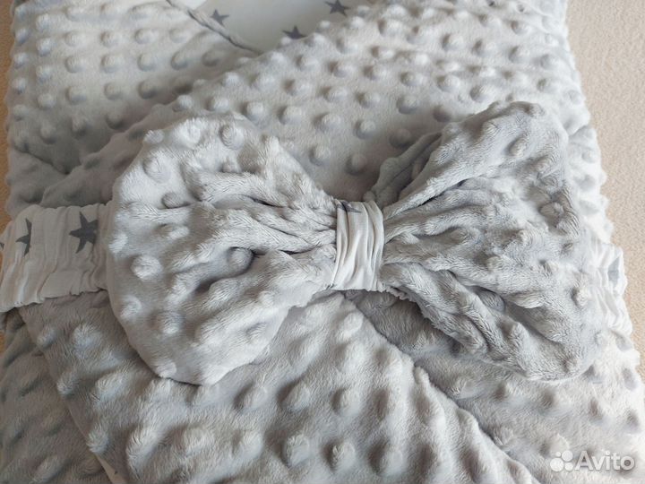 Конверт одеяло на выписку зимнее