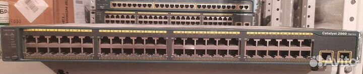 Cisco WS-C2960-48TT-L V02; Cisco WS-C2960-24-S V03