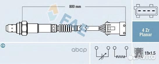 Лямбда-зонд 77234 FAE