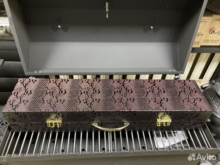 Набор шампуров подарочный Б704