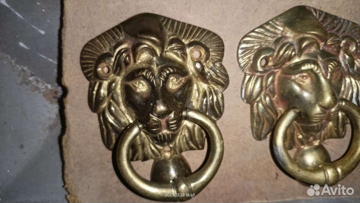 Ручкат дверная с кольцом