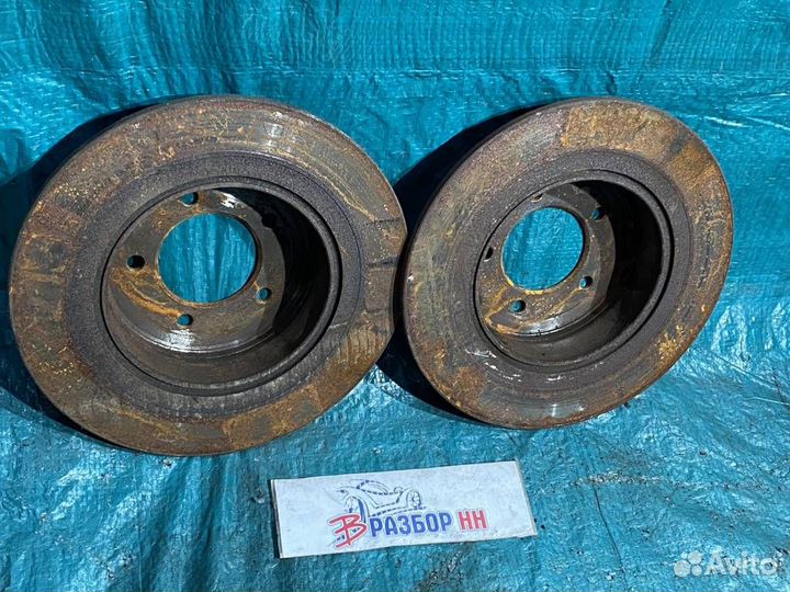 Диск тормозной задний Mitsubishi Outlander XL CW5W