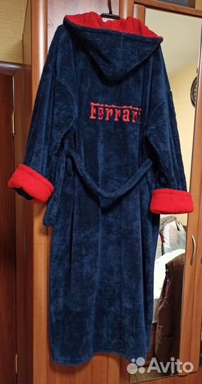 Махровый халат Ferrari