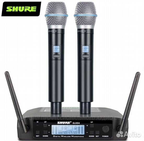 Радиомикрофон радиосистема shure glxd 4 Beta 87