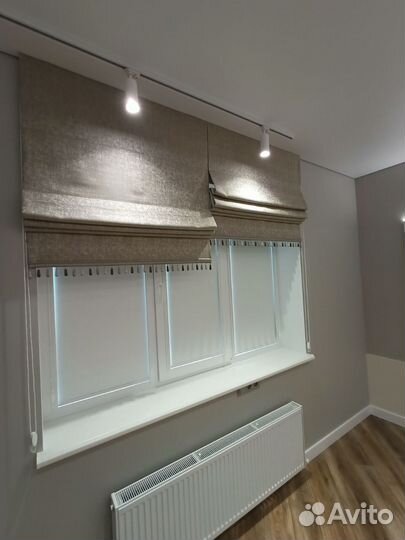 Римские шторы от производителя на электроприводе