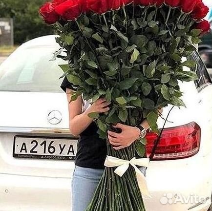Высокие розы Гигантские розы Доставка цветов