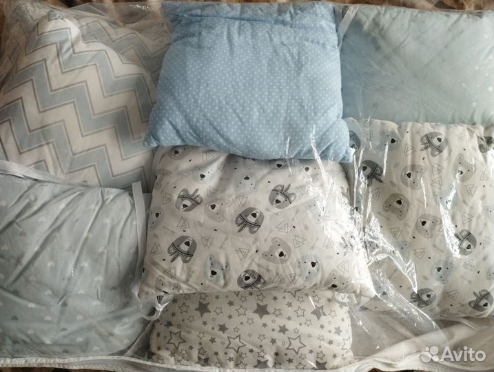 Бортики в детскую кроватку