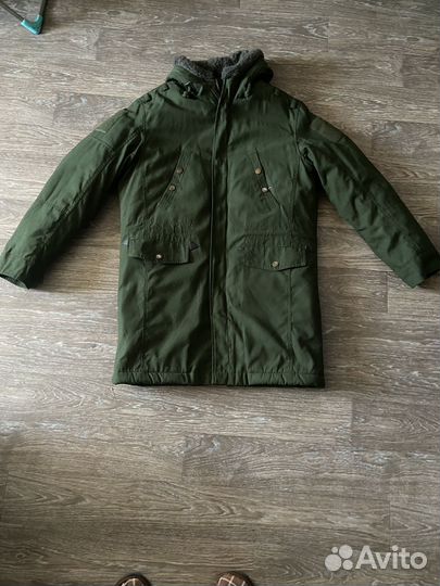Парка демисезонная мужская 50 военная