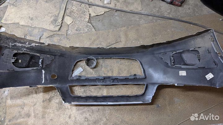 Бампер передний chevrolet aveo т300