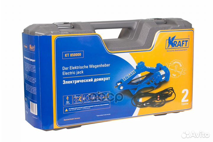 Домкрат электрический KT 850000 Kraft