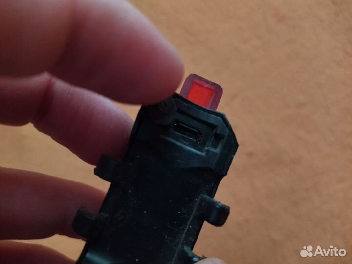 Велофонарь задний USB