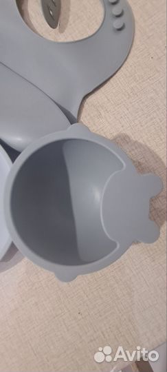 Набор детской посыды из силикона