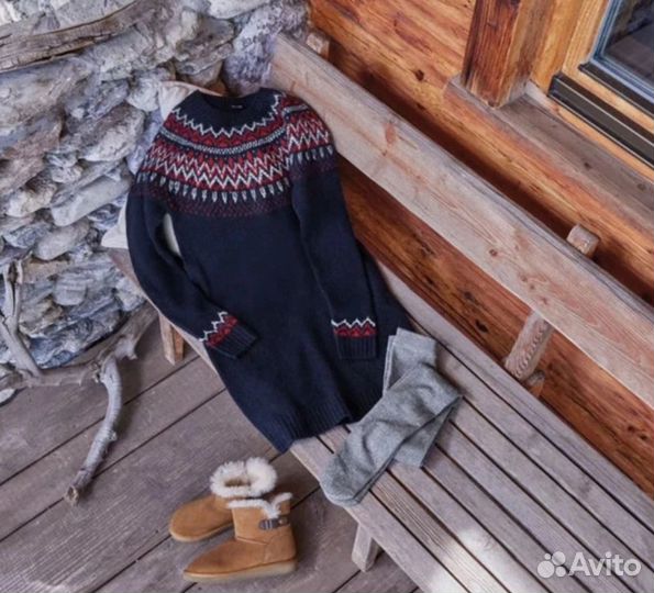 Женское вязаное теплое платье Esmara