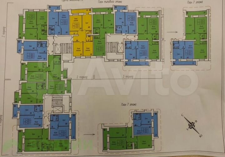 1-к. квартира, 39,4 м², 8/10 эт.