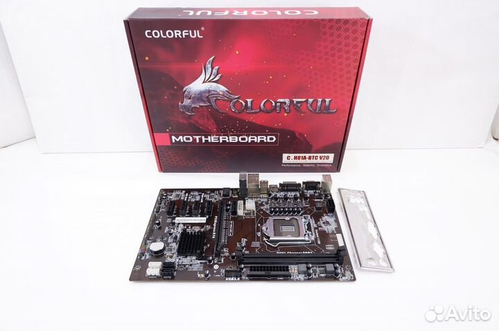 Материнская плата LGA1150 Colorful C.H81A-BTC V20