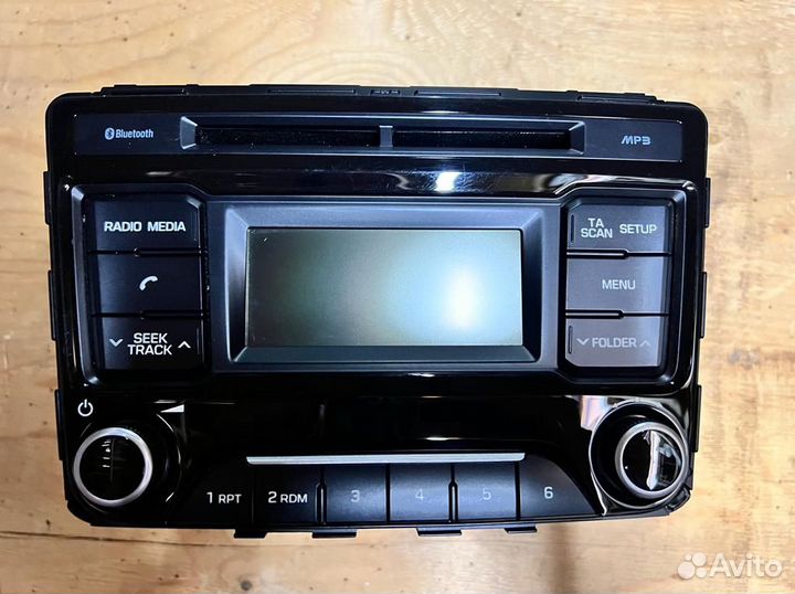 Hyundai Creta магнитофон