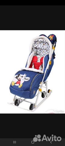 Коляска санки