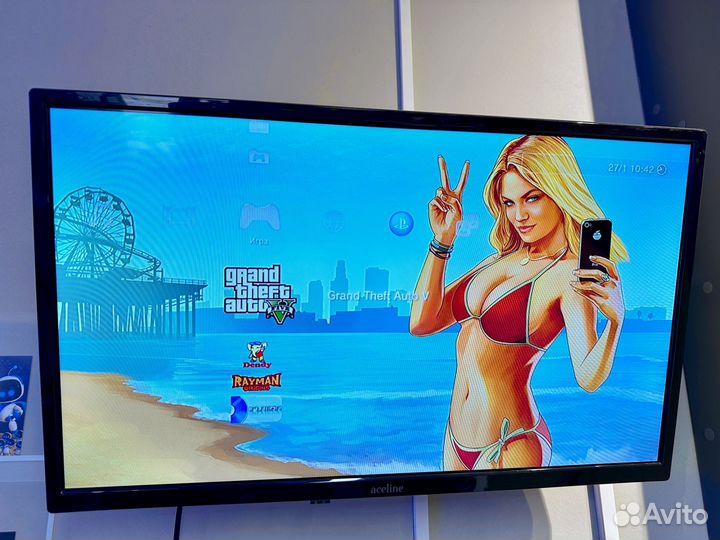 Sony Playstation 3 прошита с играми