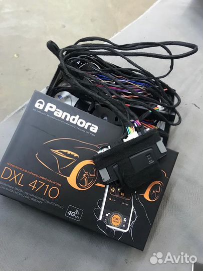 Pandora DX-9x автозапуск на мерседес FBS3 FBS4