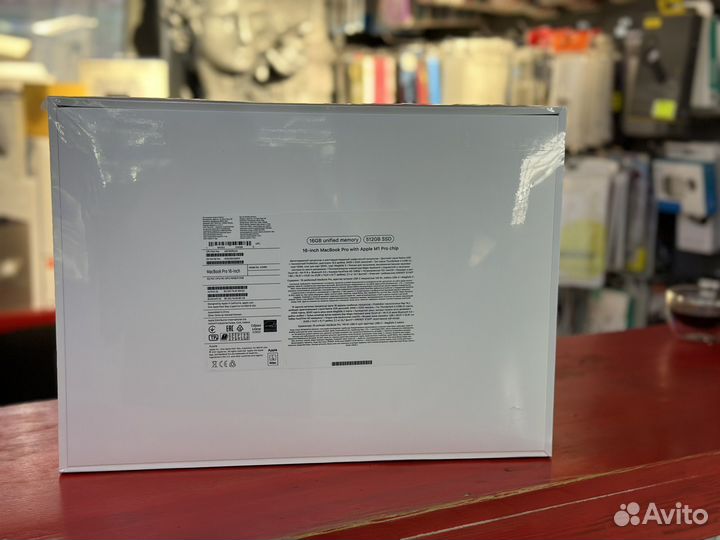Apple MacBook Pro 16 M1 Pro 16/512 Русская клавиат