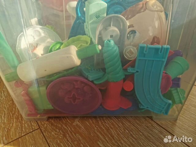 Play-doh ящик из разных наборов объявление продам