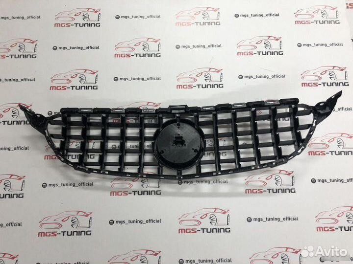 Решетка на Mercedes c-class 205 в стиле GT 63 AMG