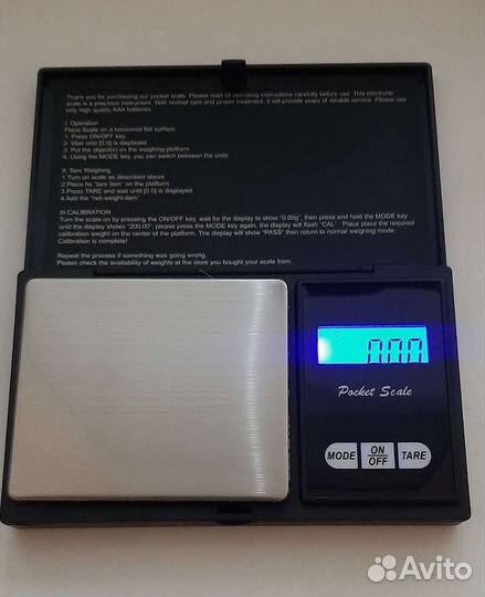 Весы ювелирные, электронные, карманные