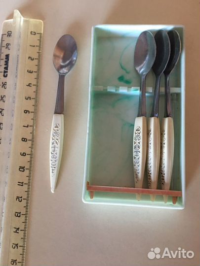 Ложечки коктейльные. Одесса. СССР 1967