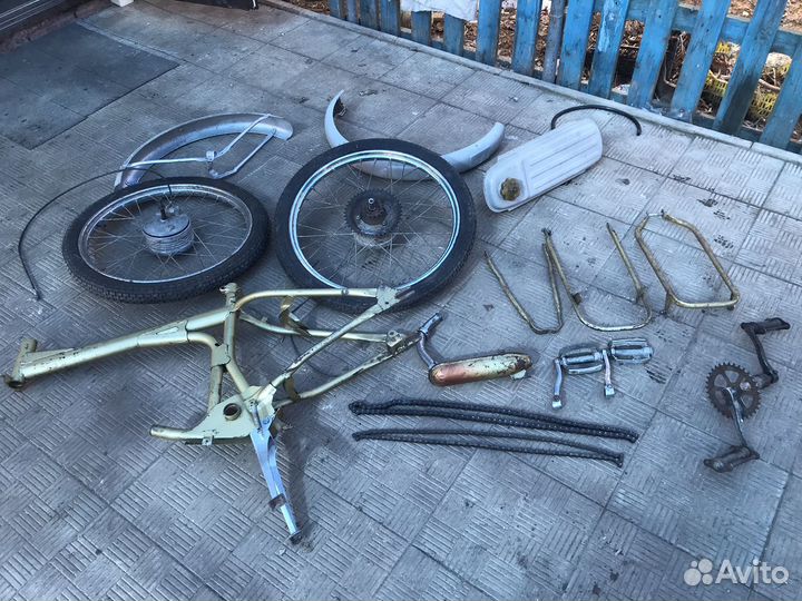 Запчасти на газовый мопед Рига