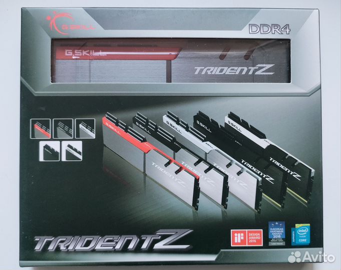 Новая Опер. память G.Skill trident Z 32Gb DDR4